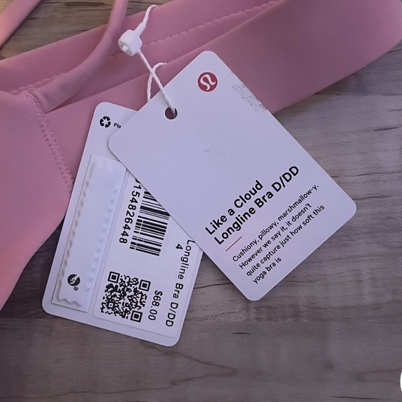 Pink Lulu Cloud Longline NWT - Picture 2 of 3